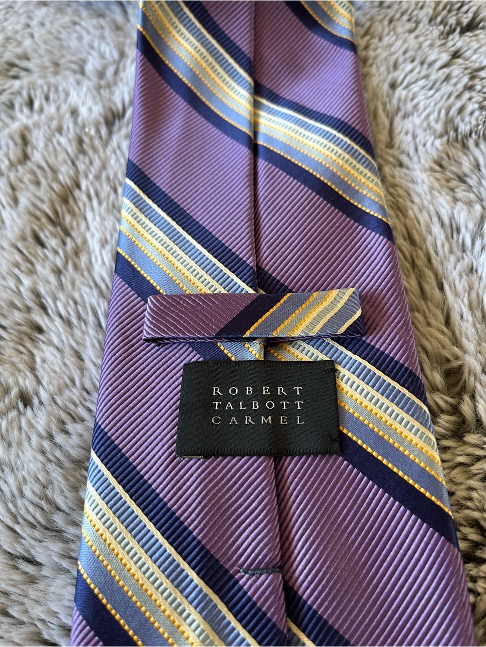 90s Vintage Robert Talbott Designer Silk Tie